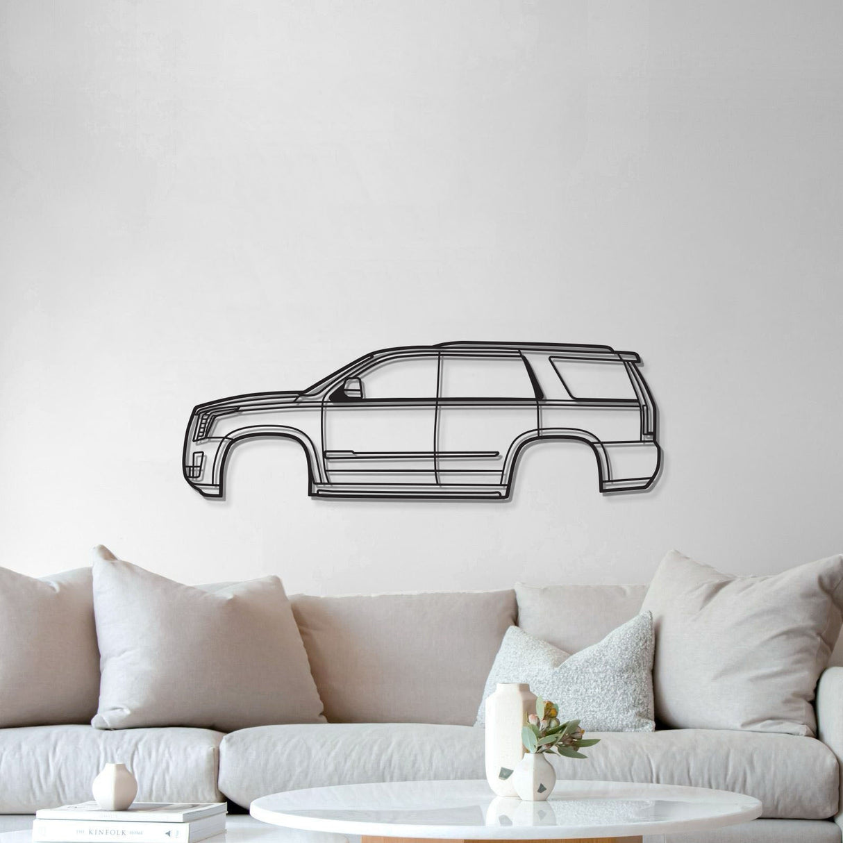 2015 Escalade 4th Gen Metal Car Wall Art - MT0528