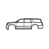 2015 Escalade ESV 4th Gen Metal Car Wall Art - MT0529