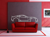 2015 Corvette Z51 Metal Car Wall Art - MT526