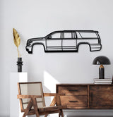 2015 Suburban 11th Gen Metal Car Wall Art - MT0542