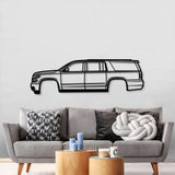 2015 Suburban 11th Gen Metal Car Wall Art - MT0542