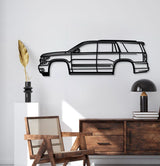 2015 Tahoe 4th Gen Metal Car Wall Art - MT0543