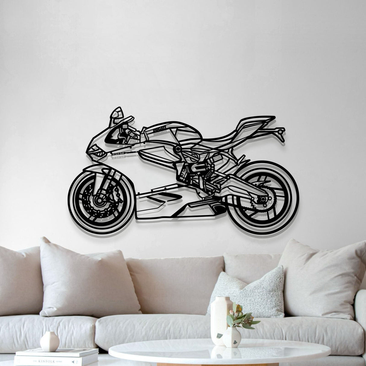 2015 899 Panigale Metal Motorcycle Wall Art - MT1393