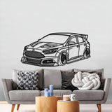 2015 Focus ST Perspective Metal Car Wall Art - MT1313