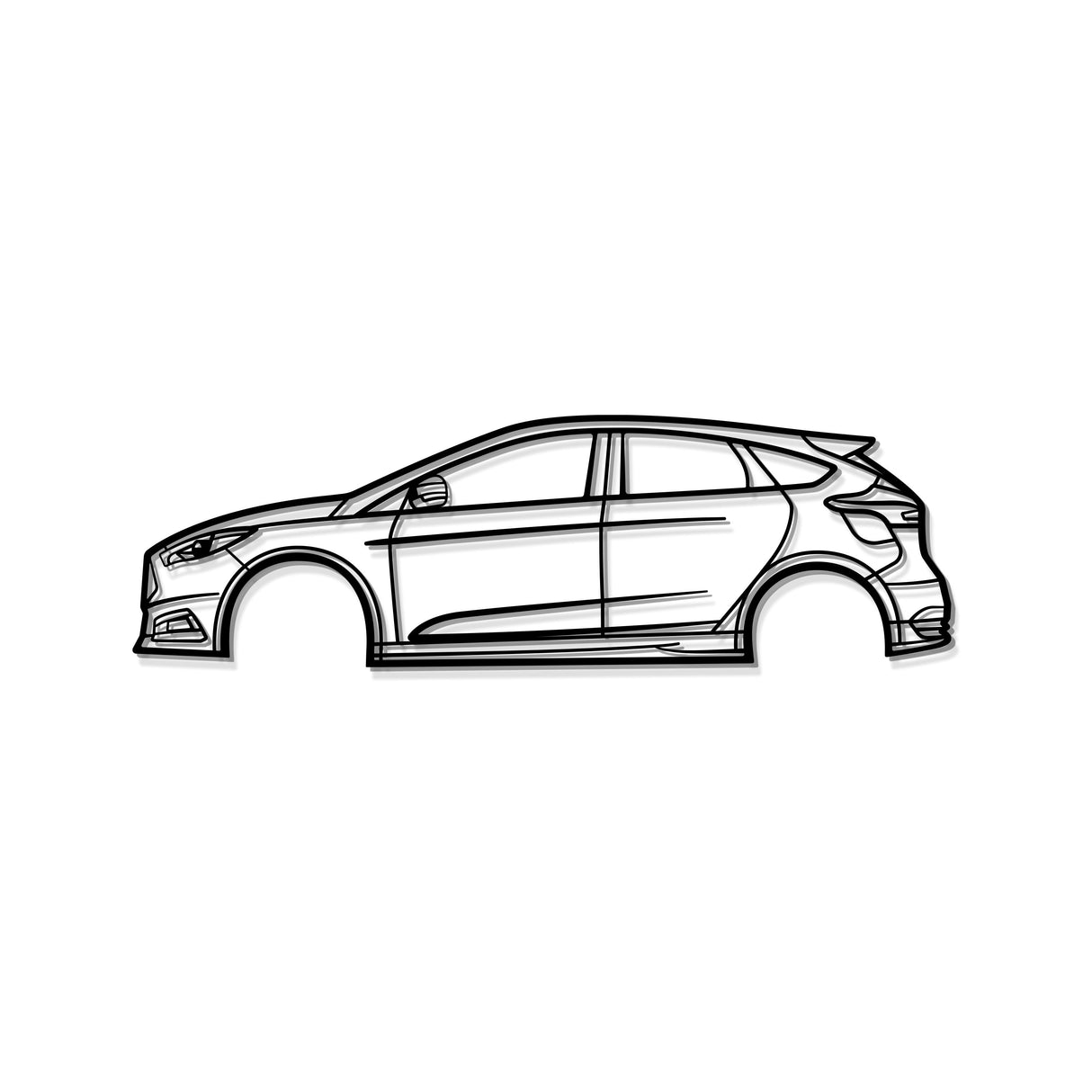 2015  Focus ST Metal Car Wall Art - MT0514