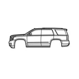 2015 Yukon 4th Gen Metal Car Wall Art - MT0549