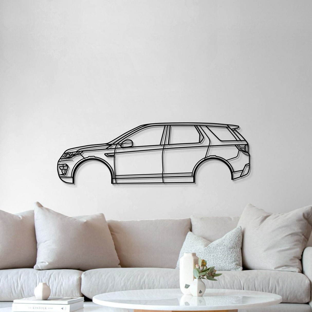 2015 Discovery Sport L550 (1st Gen) Metal Car Wall Art - MT0527