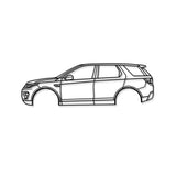 2015 Discovery Sport L550 (1st Gen) Metal Car Wall Art - MT0527