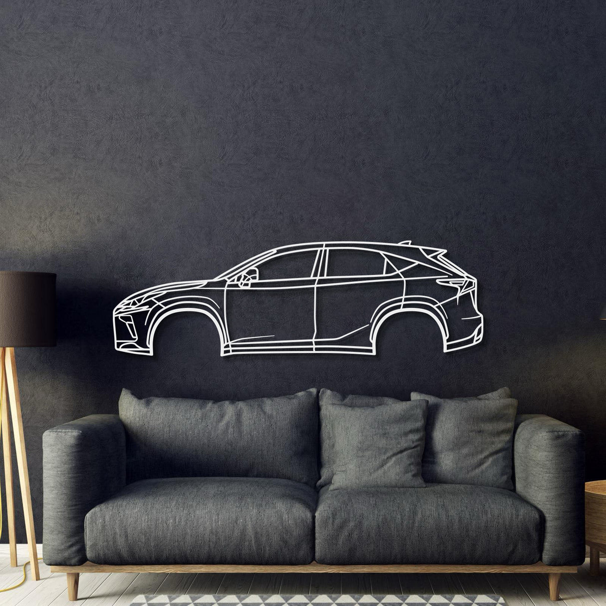 2015 NX 1st Gen Metal Car Wall Art - MT0537