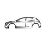 2015 GLA-Class SUV X156 1st Gen Metal Car Wall Art - MT0532