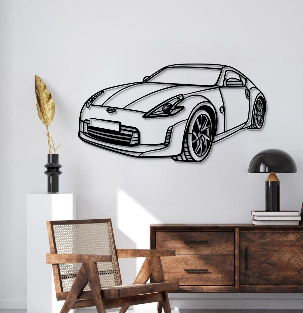 2015 370z Perspective Metal Car Wall Art - MT1181