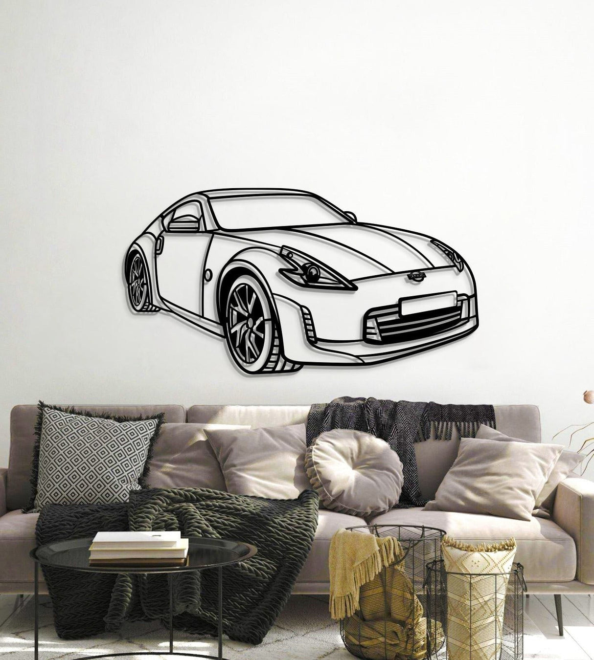 2015 370z Perspective Metal Car Wall Art - MT1181