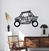 2015 RZR Metal Car Wall Art - MT1197