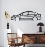 2015 Impreza Detailed Metal Car Wall Art - MT0533