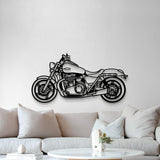 2015 Thunderbird Nightstorm Metal Motorcycle Wall Art - MT1416