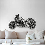 2015 VMAX 1700 Metal Motorcycle Wall Art - MT1421