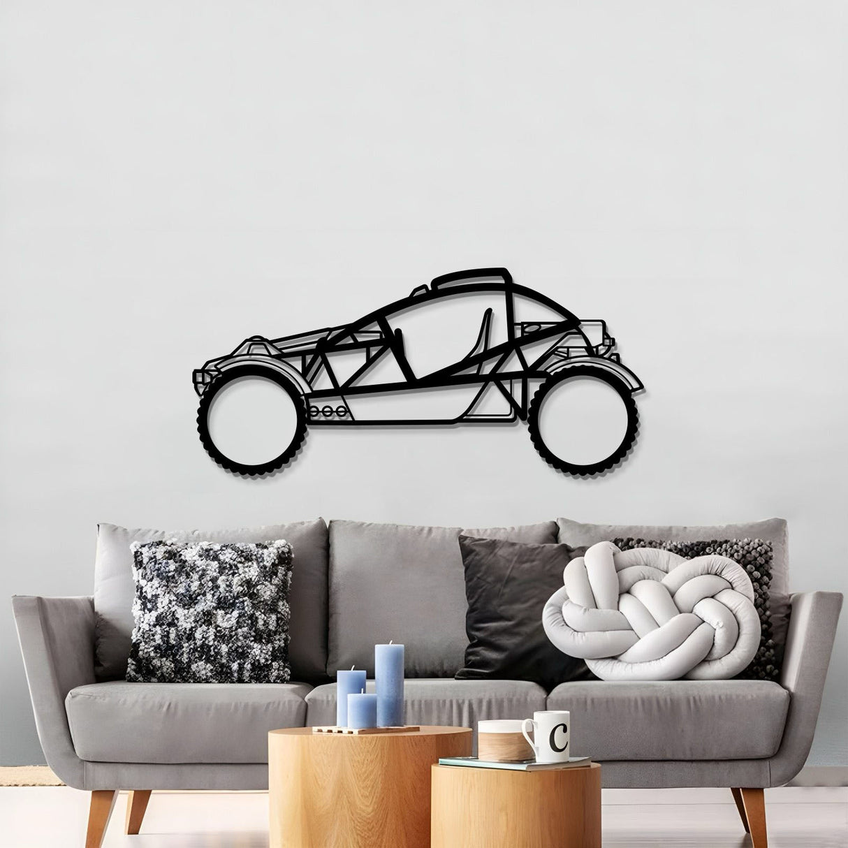 2016 Nomad Metal Car Wall Art - MT1198