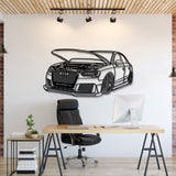 2016 S3 Perspective Metal Car Wall Art - MT1138