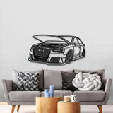 2016 S3 Perspective Metal Car Wall Art - MT1138