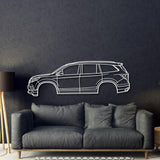 2016 Pilot 3rd Gen Metal Car Wall Art - MT0569