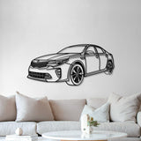 2016 Optima Perspective Metal Car Wall Art - MT1165