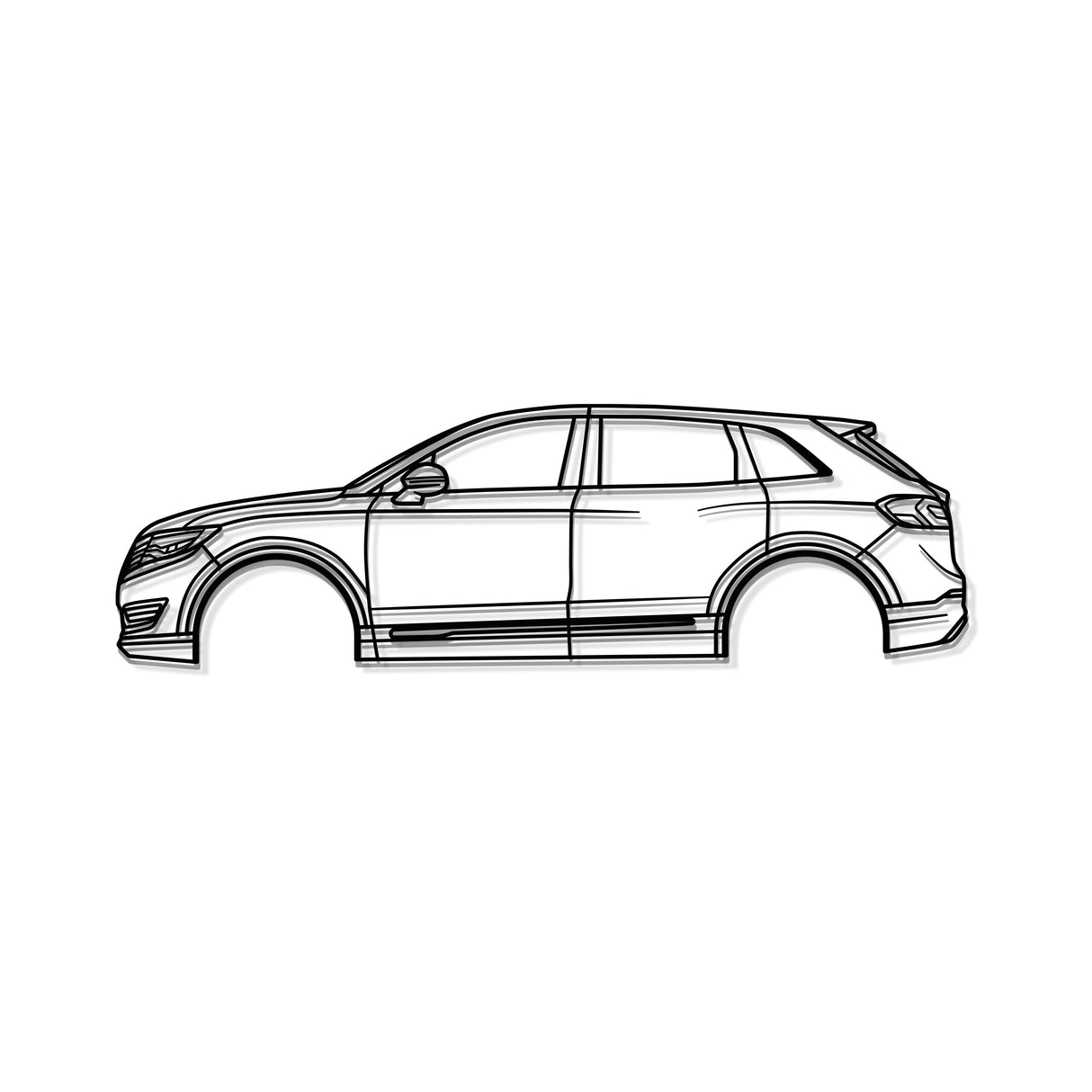 2016 MKX 2nd Gen Metal Car Wall Art - MT0568