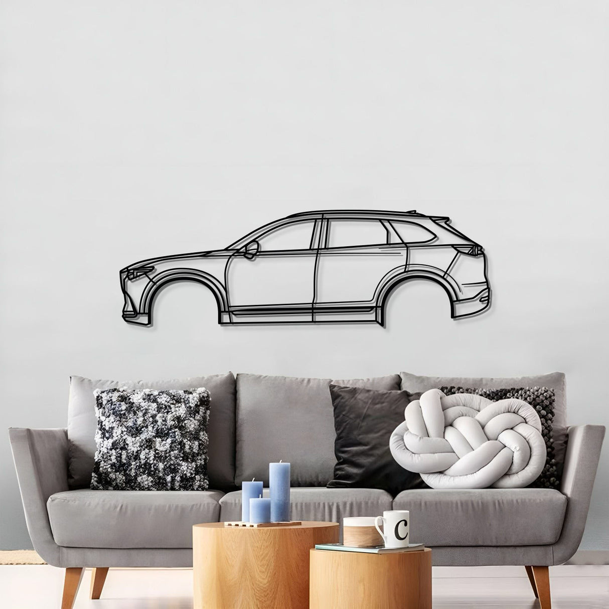 2016 CX-9 2nd Gen (TC) Metal Car Wall Art - MT0560