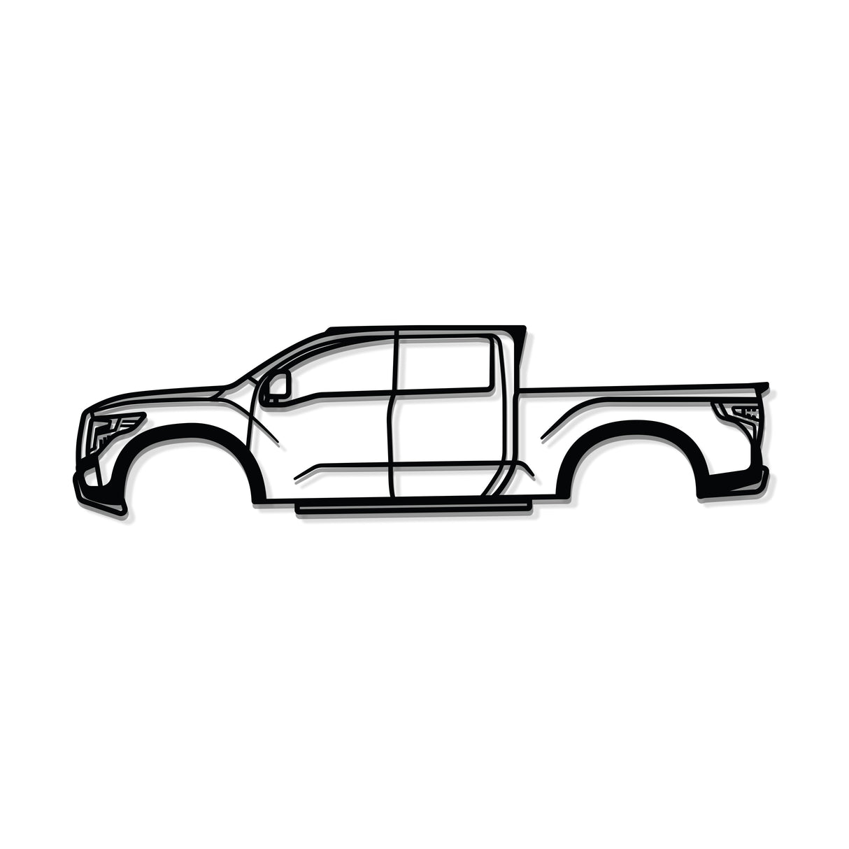 2016 Titan Warrior Concept Metal Car Wall Art - MT0572