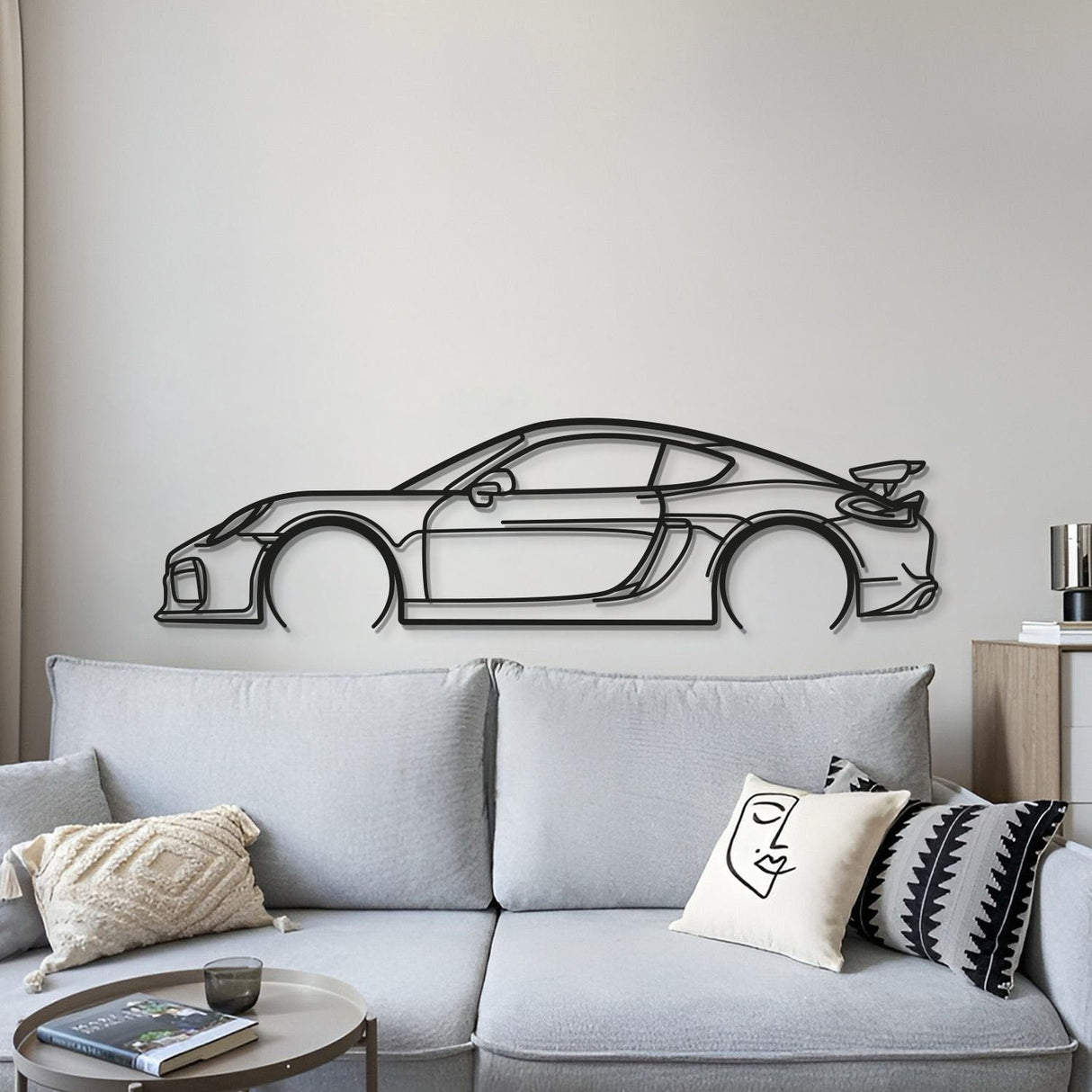 Metal Car Wall Art - MT0897