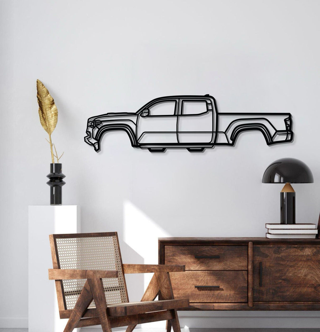 2016 Tacoma 3rd Gen Metal Car Wall Art - MT0571