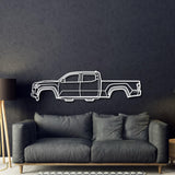 2016 Tacoma 3rd Gen Metal Car Wall Art - MT0571