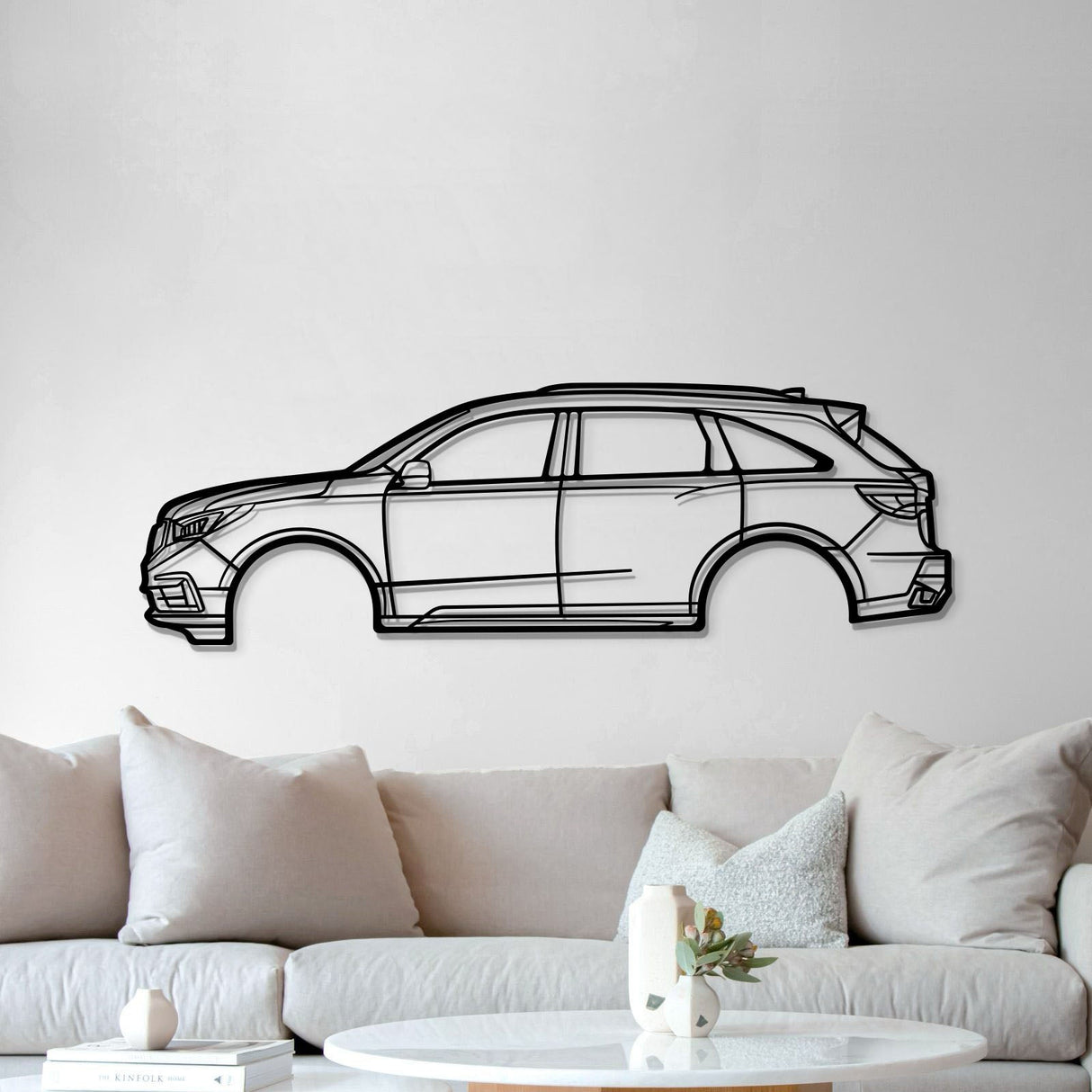 2017 MDX Metal Car Wall Art - MT0599