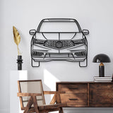 2017 MDX Front View Metal Car Wall Art - MT1320