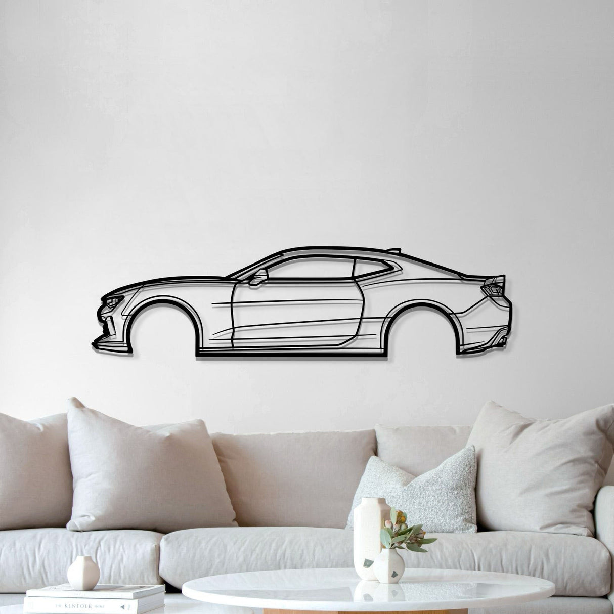 2017 Camaro SS 1LE Metal Car Wall Art - MT0583