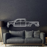 2017 F-450 Super Duty 4th Gen Metal Car Wall Art - MT0593