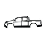 2017 Ridgeline 2nd Gen Metal Car Wall Art - MT0601