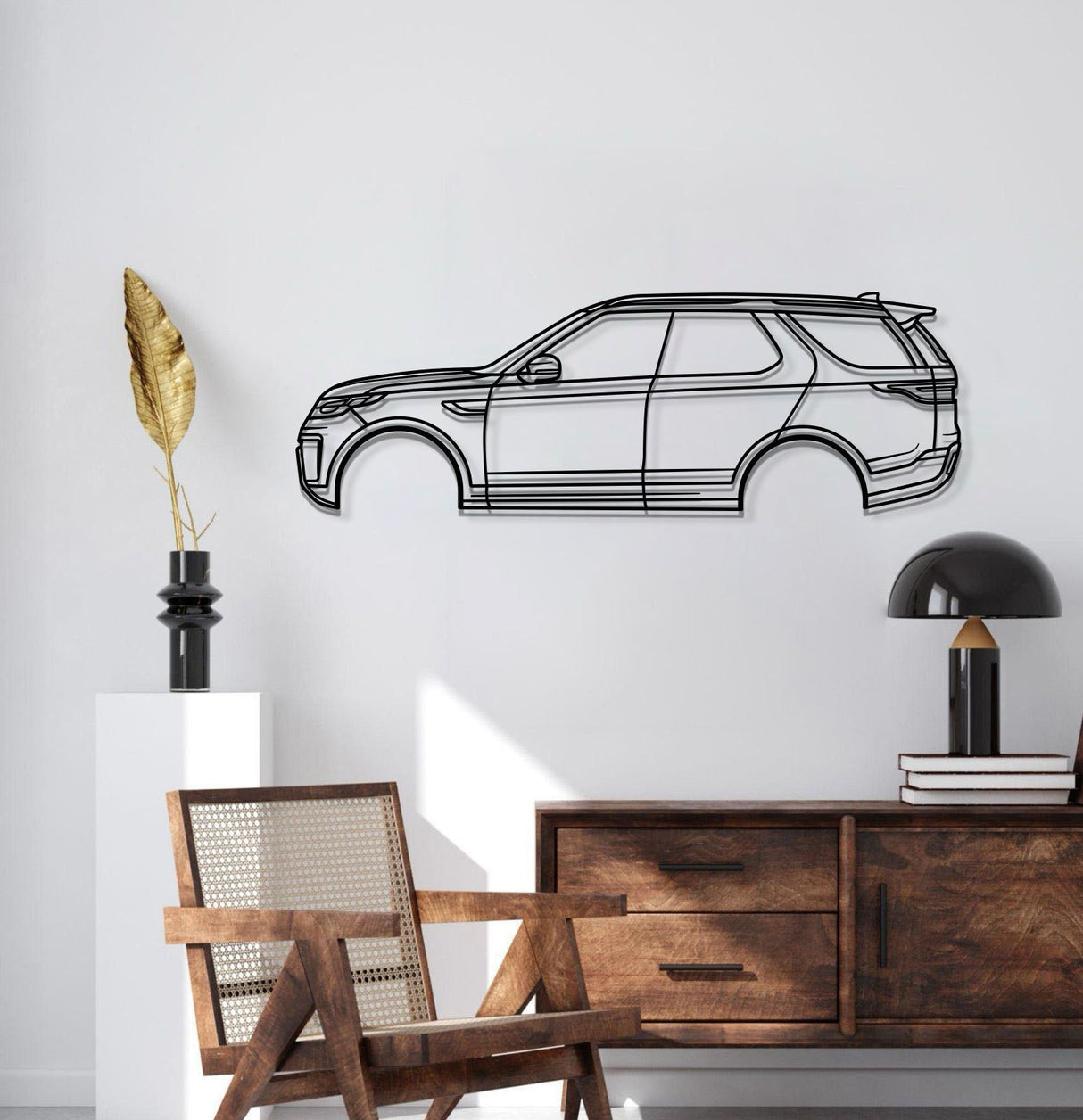 2017 Discovery L462 (3rd Gen) Metal Car Wall Art - MT0589