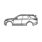 2017 Discovery L462 (3rd Gen) Metal Car Wall Art - MT0589