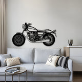 2017 V9 Bobber Metal Motorcycle Wall Art - MT1409