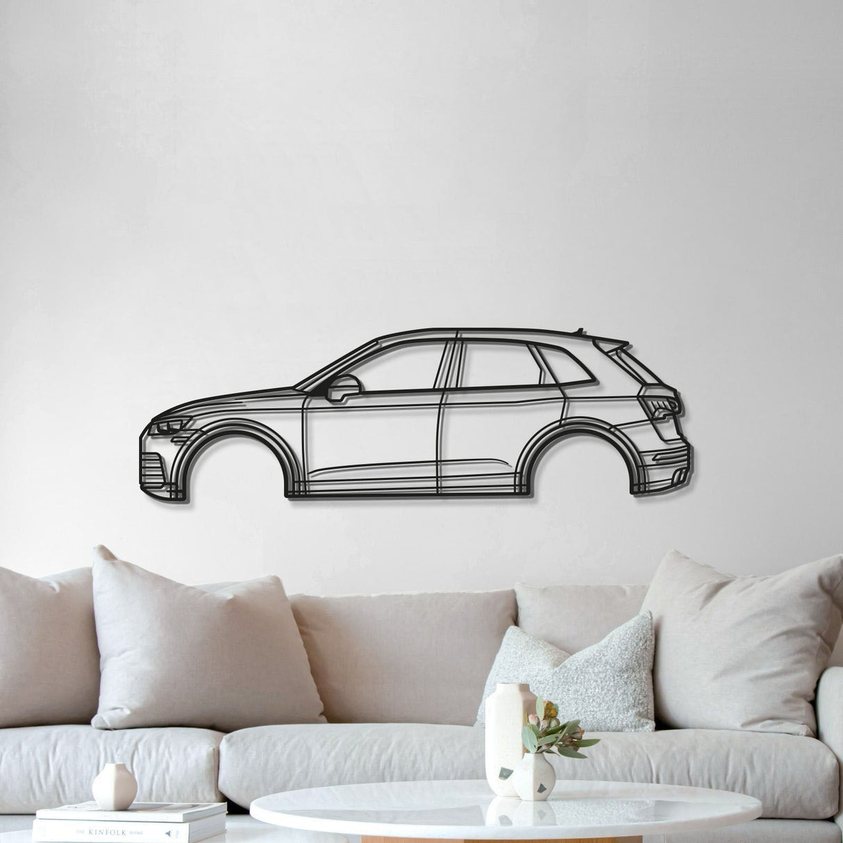 2018 SQ5 2nd Gen Metal Car Wall Art - MT0630