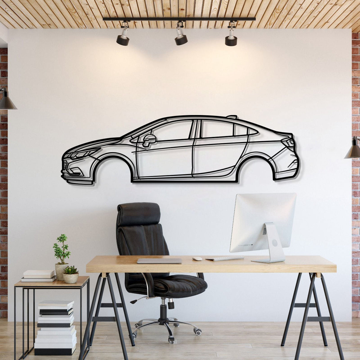 2018 Cruze Metal Car Wall Art - MT0618