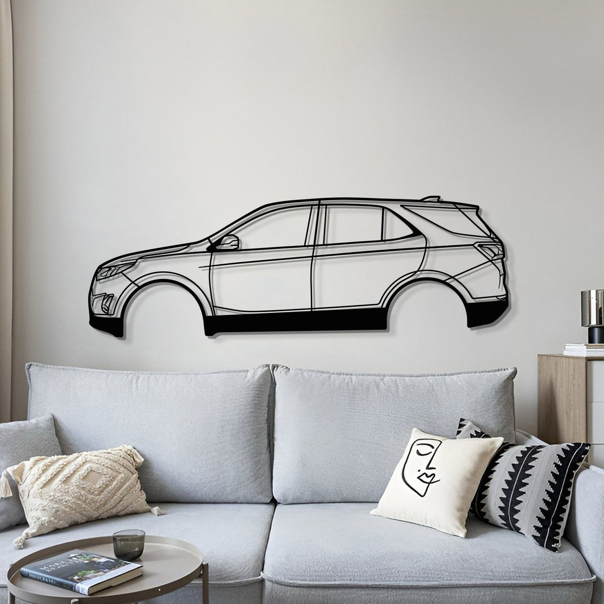 2018 Equinox 3rd Gen Metal Car Wall Art - MT0623