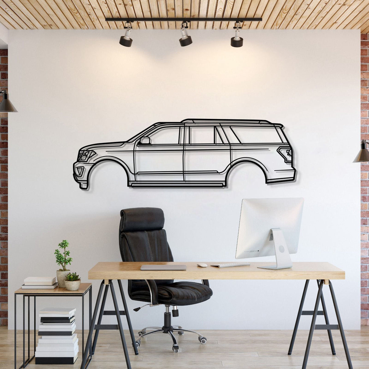 2018 Expedition 4th Gen Metal Car Wall Art - MT0624