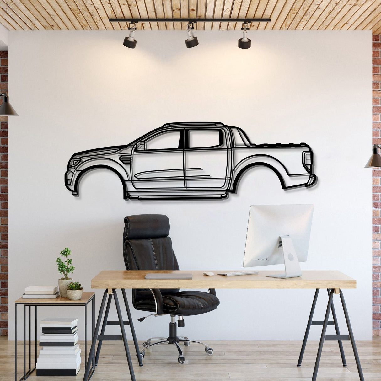 2018 Ranger Wildtrack Metal Car Wall Art - MT0629