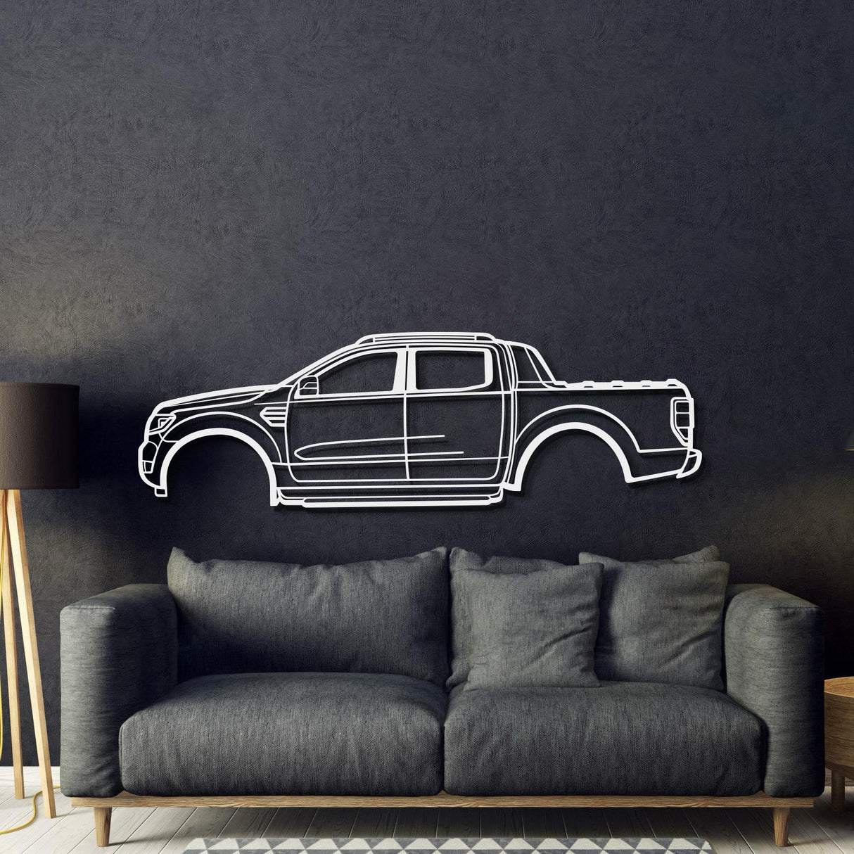 2018 Ranger Wildtrack Metal Car Wall Art - MT0629