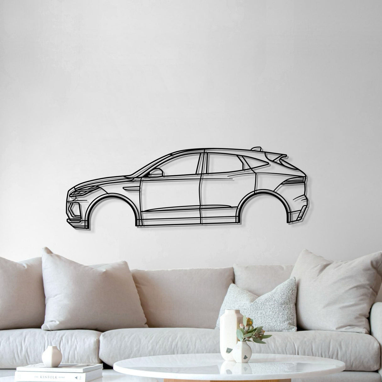 2018 E-Pace 1st Gen Metal Car Wall Art - MT0621