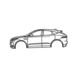 2018 E-Pace 1st Gen Metal Car Wall Art - MT0621