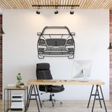 2018 Navigator Front View Metal Car Wall Art - MT1360