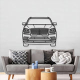 2018 Navigator Front View Metal Car Wall Art - MT1360