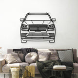 2018 Navigator Front View Metal Car Wall Art - MT1360